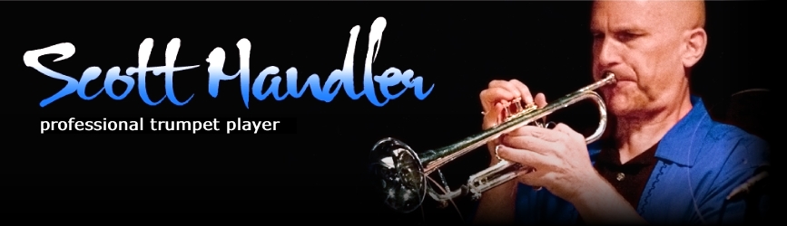 SCOTT HANDLER, professional trumpet player